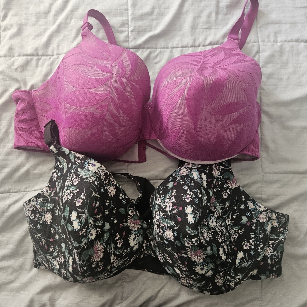Two Cacique Underwire Bras